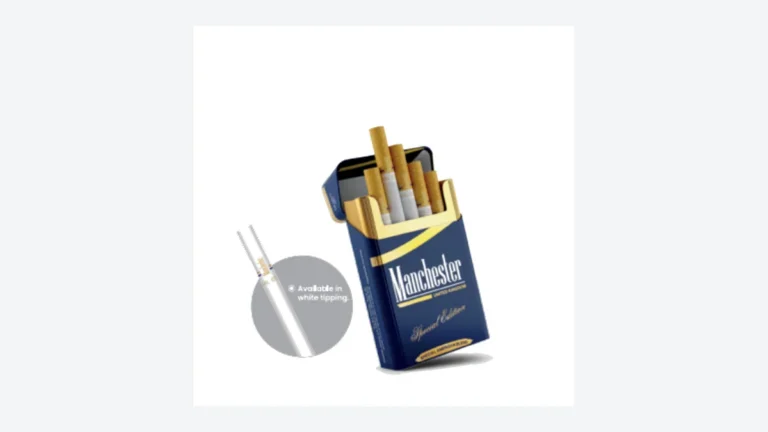 Manchester Special Edition Blue cigarette carton product image