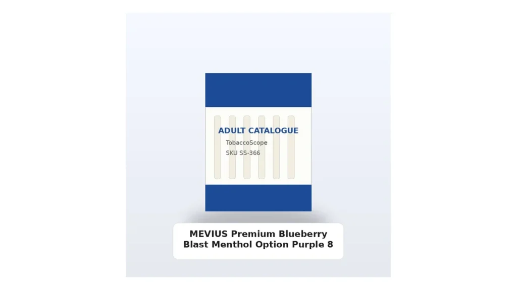 MEVIUS Premium Blueberry Blast Menthol Option Purple 8 product image