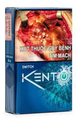 Kent Switch product example for explaining cigarette catalogue naming terms